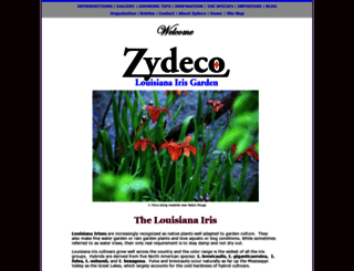 zydecoirises.com screenshot