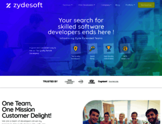 zydesoft.com screenshot
