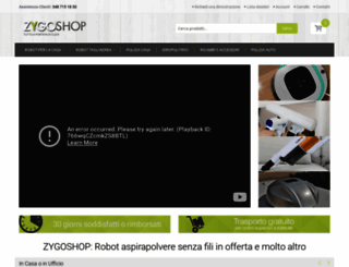 zygoshop.it screenshot