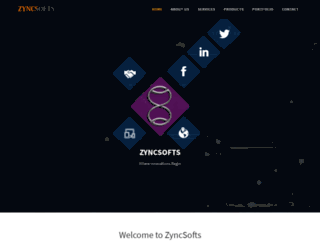 zyncsofts.com screenshot