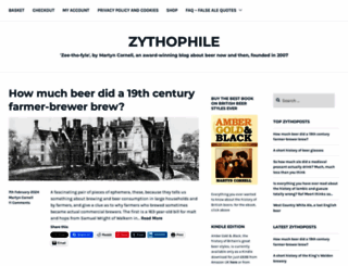 zythophile.wordpress.com screenshot