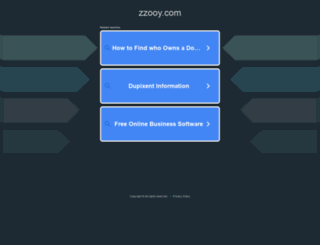 zzooy.com screenshot