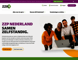 zzp-nederland.nl screenshot