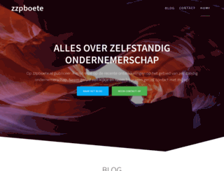 zzpboete.nl screenshot