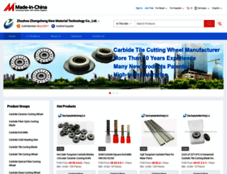 zzzhongchengcarbide.en.made-in-china.com screenshot