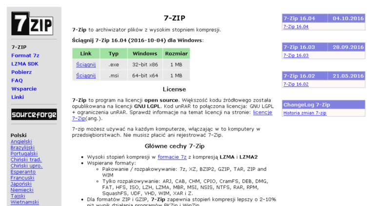 Access 7-zip.org.pl. 7-ZIP - Program do Pakowania 7-Zip