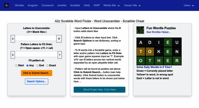 access-a2zwordfinder-a2z-word-finder-unscrambler-scrabble-word