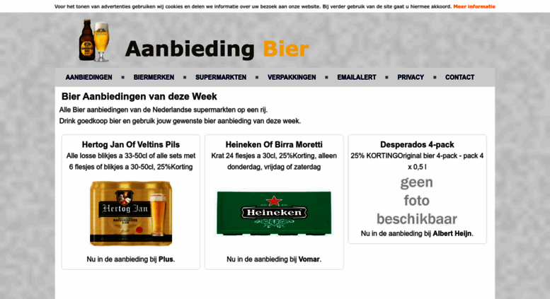 aanbiedingbier.nl. Bier Aanbiedingen deze Week - aanbiedingbier.nl