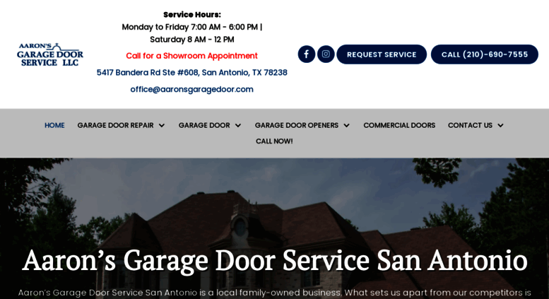 Access Aaronsgaragedoor Com Garage Door Service Garage