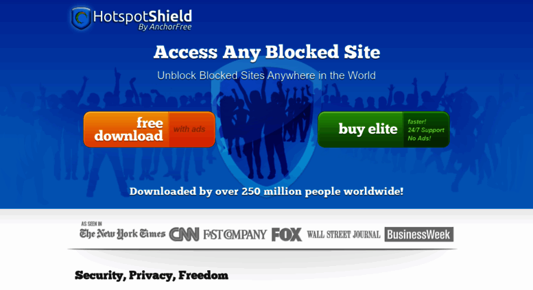 anchorfree hotspot shield free download