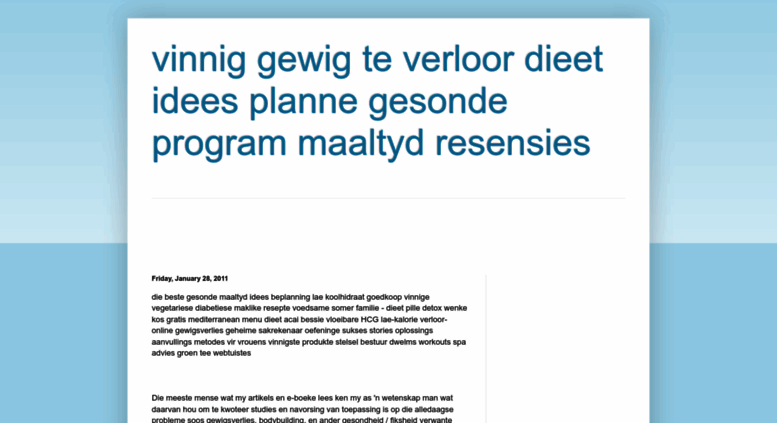 Access Afrikaans Weight Loss Diet Program Blogspot Com Vinnig Gewig Te Verloor Dieet Idees Planne Gesonde Program Maaltyd Resensies