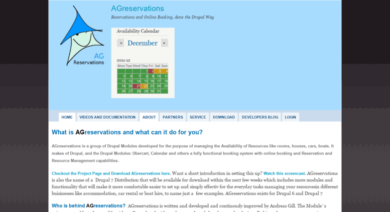 Access Agreservations Com Drupal Online Booking System