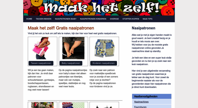 access allesoverhandwerken.nl. zelf iets maken is leuk | gratis
