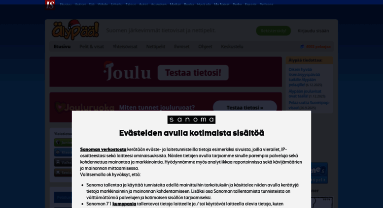 Access Alypaa lyp Ilmaiset Nettipelit Ja Tietovisat