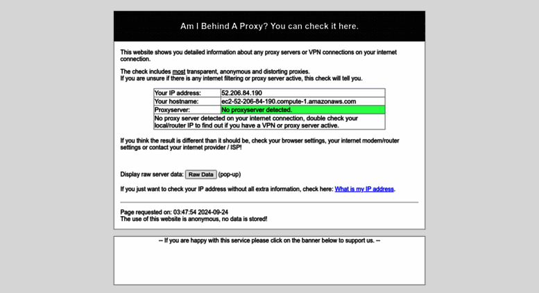 proxy website checker