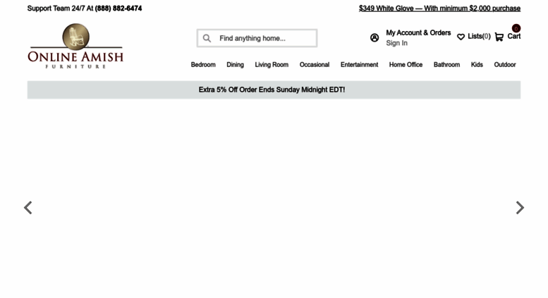 Access Amishalley Com American Made Solid Wood Furniture Amish
