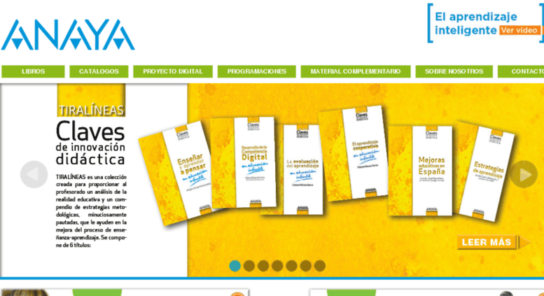 Access anayadigital.com. Inicio - Anaya Educación
