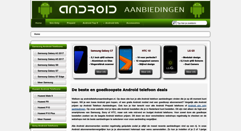 Access androidtelefoonaanbiedingen.nl. Telefoon