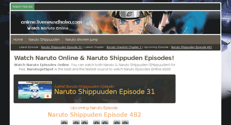 Access Anime Livenewsdhaka Com Watch Naruto Shippuden Episodes Online Subbed And Dubbed Narutogetspot