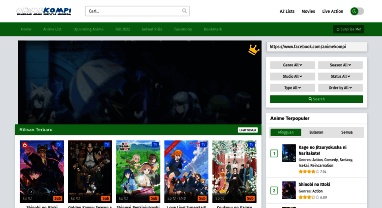 Access animekompi.web.id. ANIMEKOMPI.WEB.ID – Tempatnya Download Anime