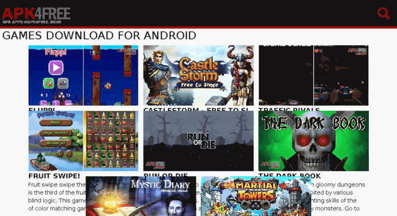 Access Apk4fun Mobi Android Games And Apps Free Download At Apk 4free Market Apk4free Mobi