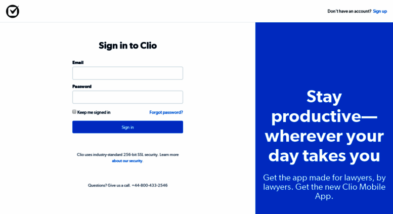 Access App goclio eu Clio Login