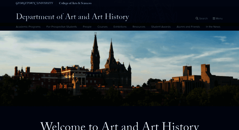 Access Art Georgetown Edu Department Of Art And Art History