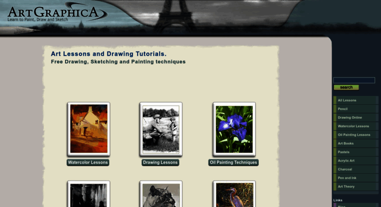 Access Artgraphicanet Art Drawing Lessons Online Learn