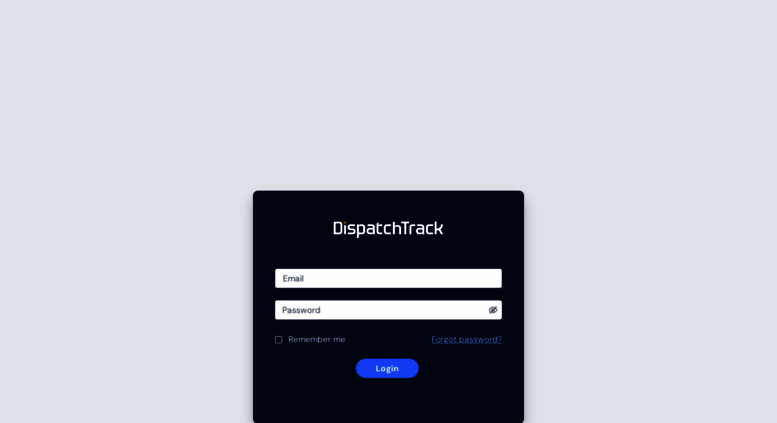 dispatch track