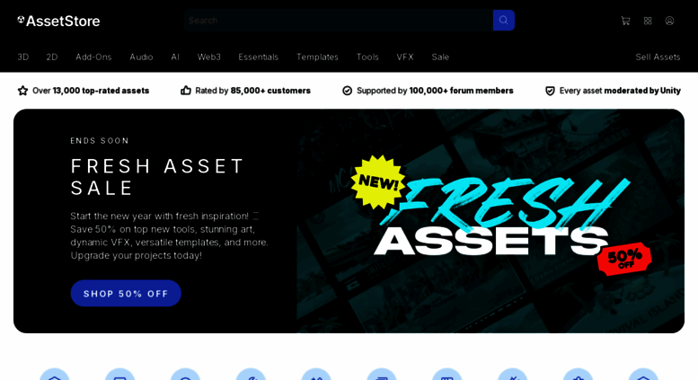 unity 3d asset viewer