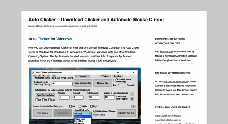 Auto Clicker For Mac Free Download