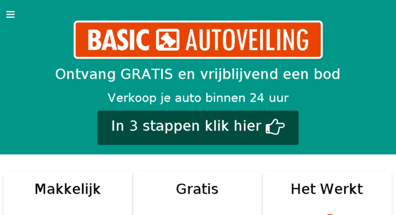 autoveiling-particulier.nl. wil auto verkopen via Autoveiling-Particulier.nl