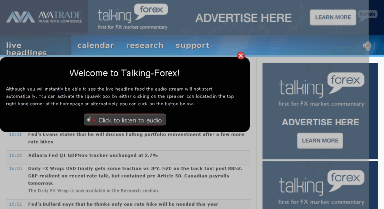 Access Avafx Talking Forex Com Talking Forex First For Fx News - 