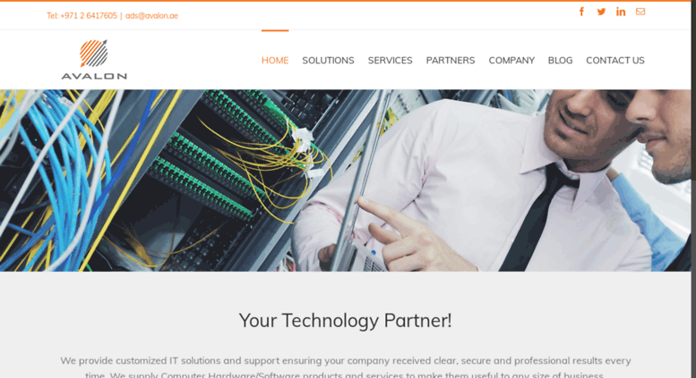 Access avalon.ae. Avalon Data Systems – Your Technology Partner