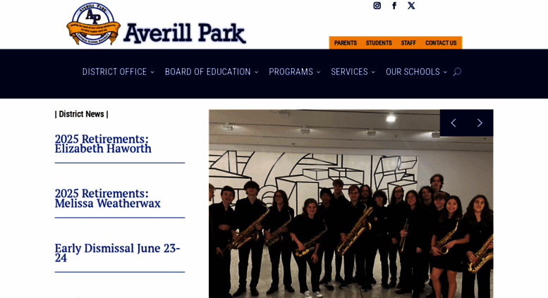 Access averillpark.k12.ny.us. Home