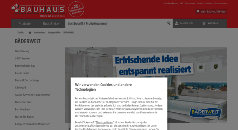 Bauhaus nautic online
