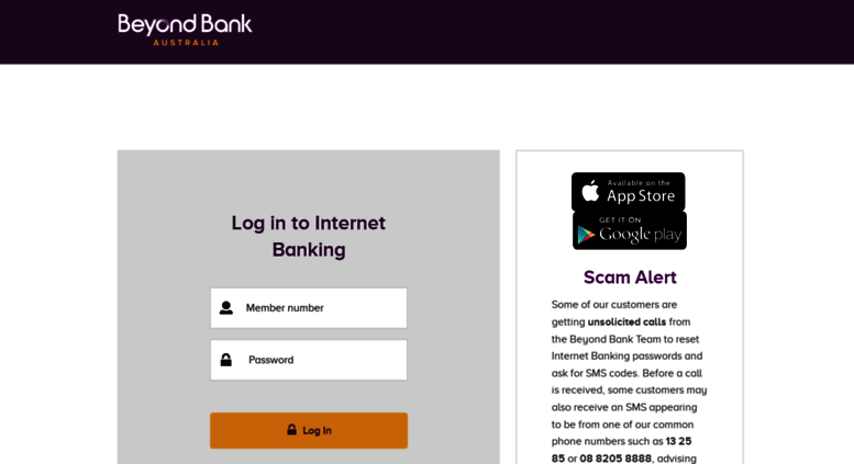 Access Banking Beyondbank Com Au Beyond Bank Internet Banking