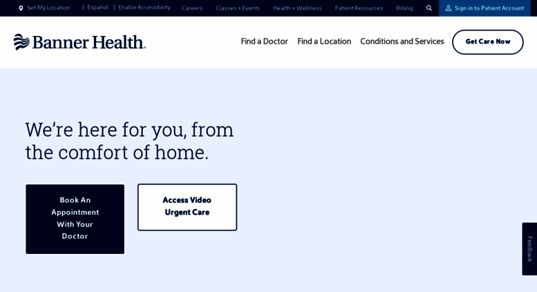 Access Bannerhealthemployee Com Banner Health Health Care Made