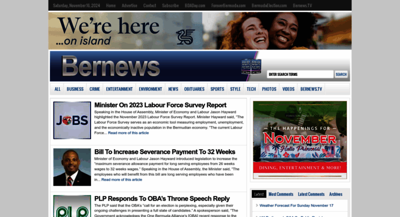 Access Bernews.com. Bernews - Bermuda's #1 Source For 24/7 Breaking ...