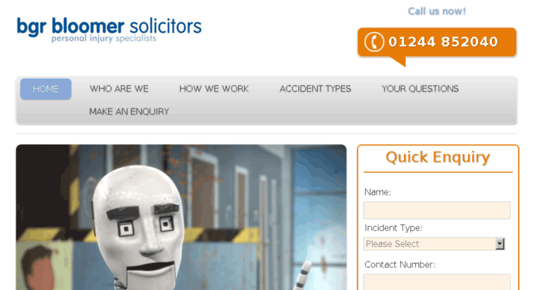 Access bgrb.co.uk. BGR Bloomer Solicitors - Accident Claim & Personal ...