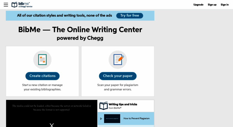 Access BibMe Free Bibliography &amp; Citation