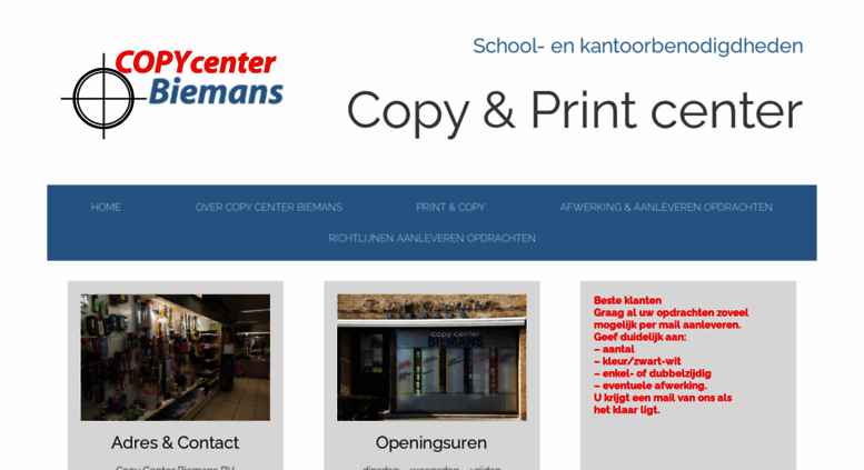 access biemans.be. home