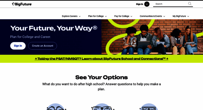 Access Bigfuture.collegeboard.org. BigFuture | Find The Best College ...