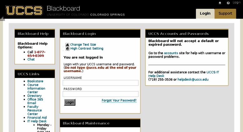 Access Blackboard Uccs Edu