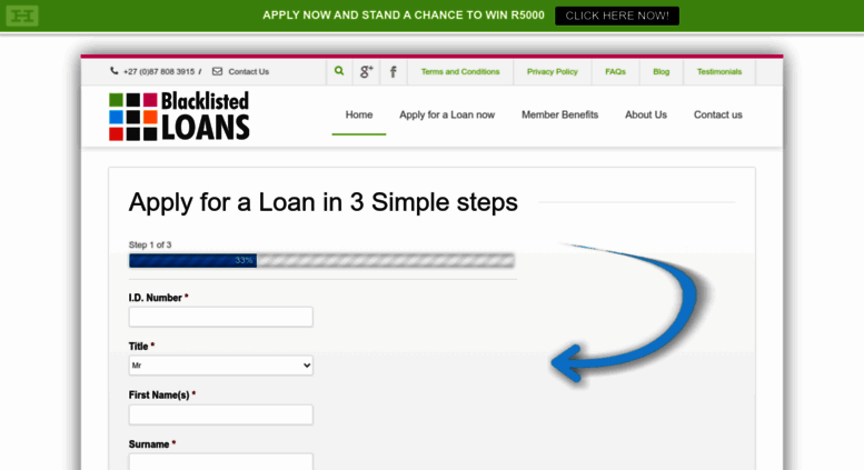 Access Blacklisted Loans Co Za Blacklisted Loans Loans For
