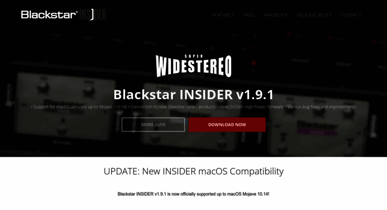 Blackstar insider not working Blackstar insider not working