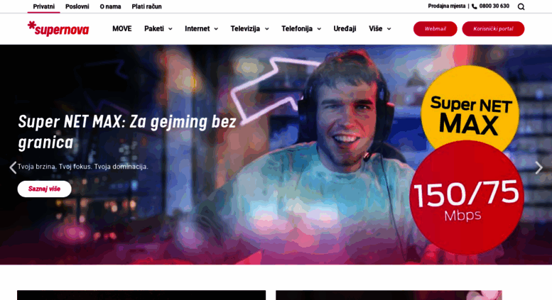 Access blic.net. Private « Blic.Net ISP