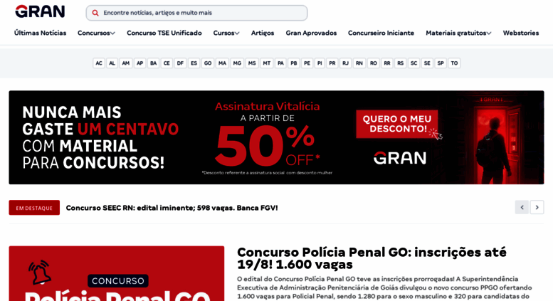 gran cursos online inss