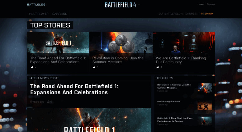 Access Blogs Battlefield Com Latest News Posts News Battlelog Battlefield 4