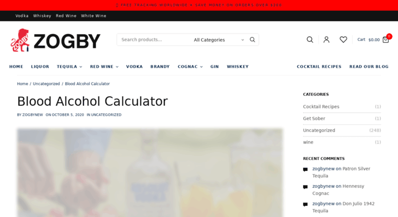 Bac Calculator Chart